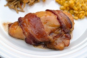 bacon-wrapped-brown-sugar-glazed-chicken