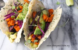 Sweet Potato Tacos With Grain Free Herbed Tortillas