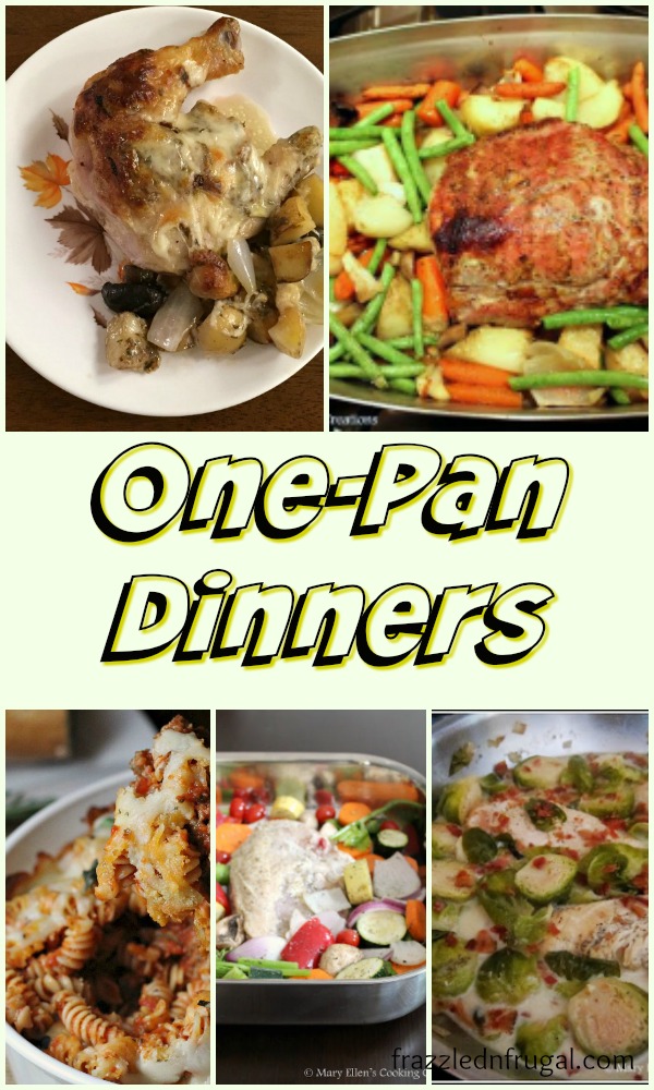 Easy, Delicious One Pan Dinner Recipes