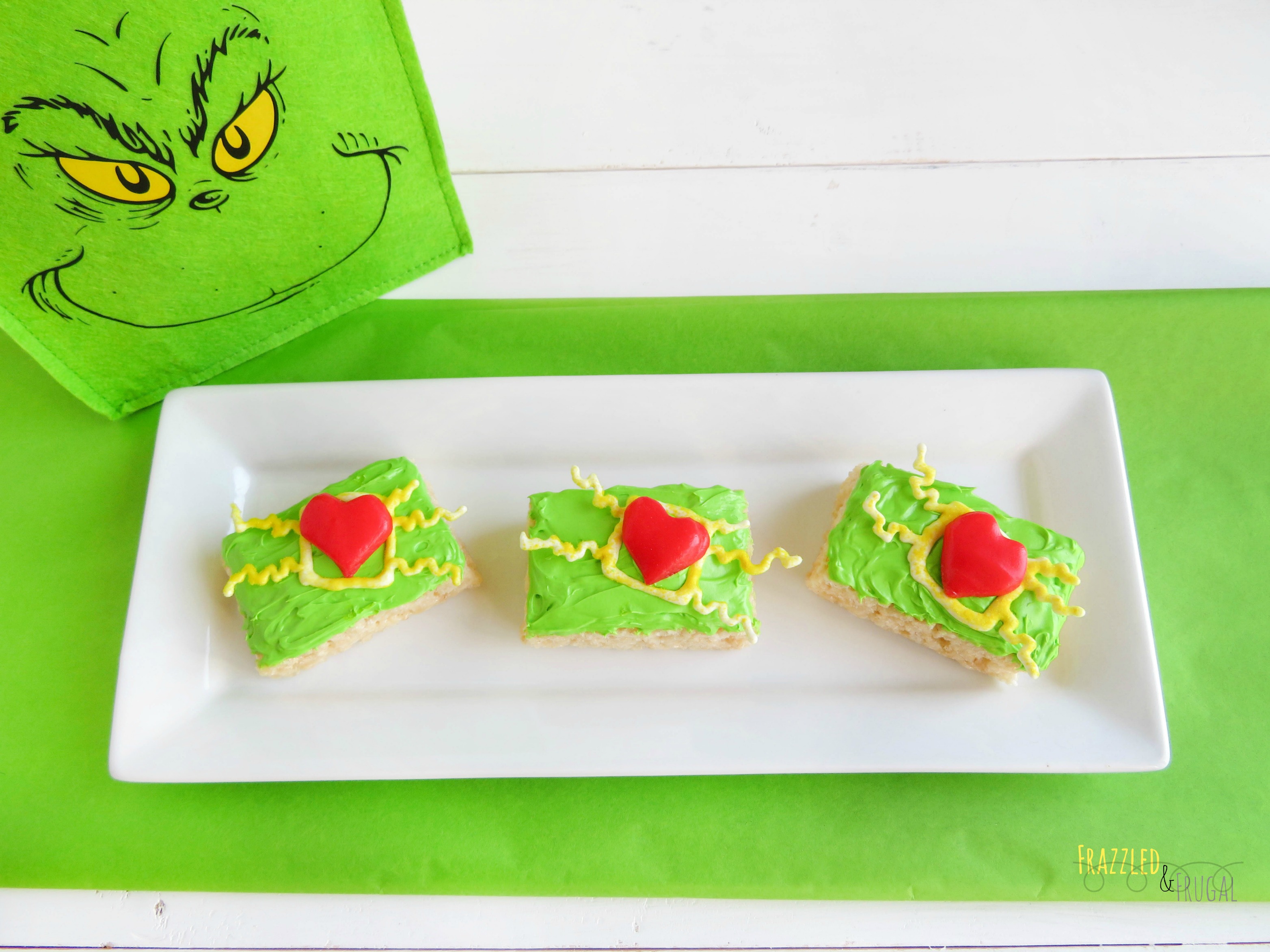 The Grinch Rice Krispie Treats