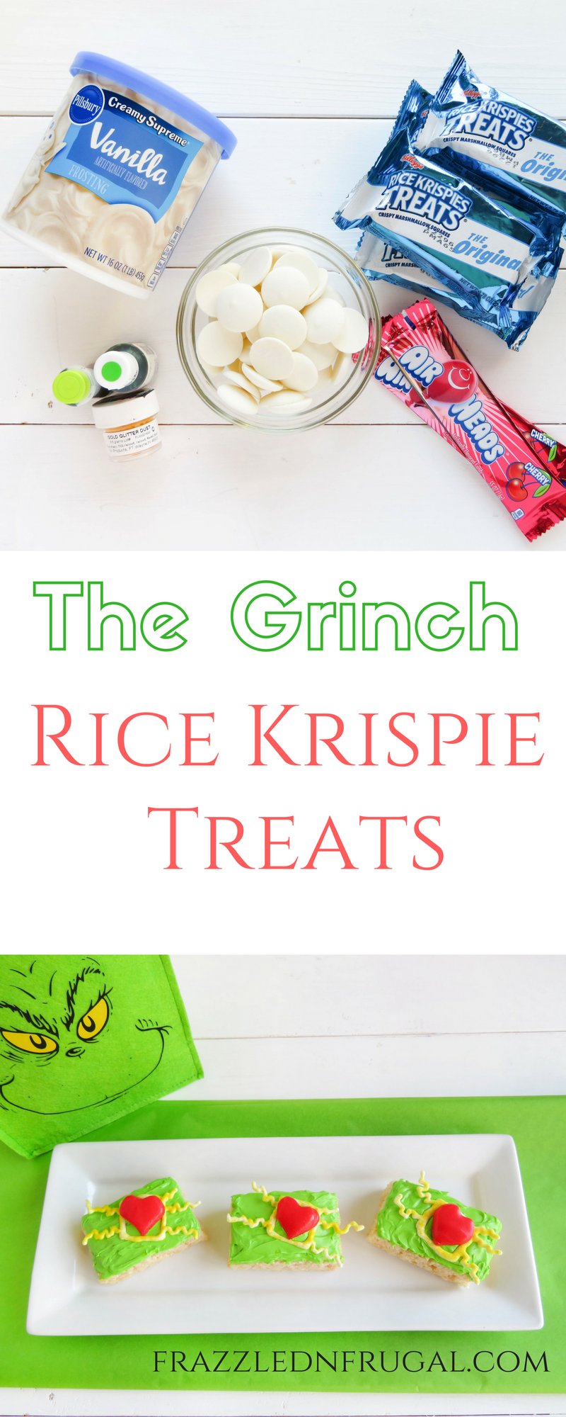 The Grinch Rice Krispie Treats