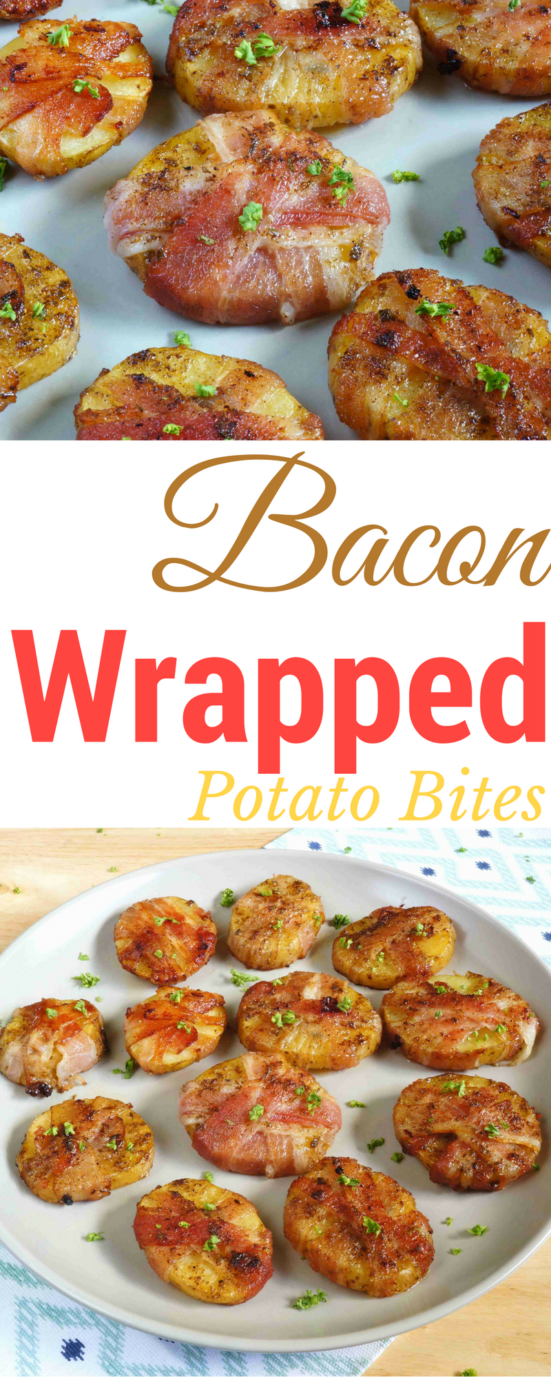 Bacon Wrapped Potato Bites Recipe