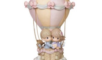 Life Is A Wonderful Air-Venture With You” Limited Edition Bisque Porcelain Sculpture Item #149026 Precious Moments